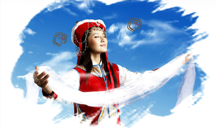 哈达藏族饰品 西藏哈达纯白色 吉祥礼佛哈达 小号