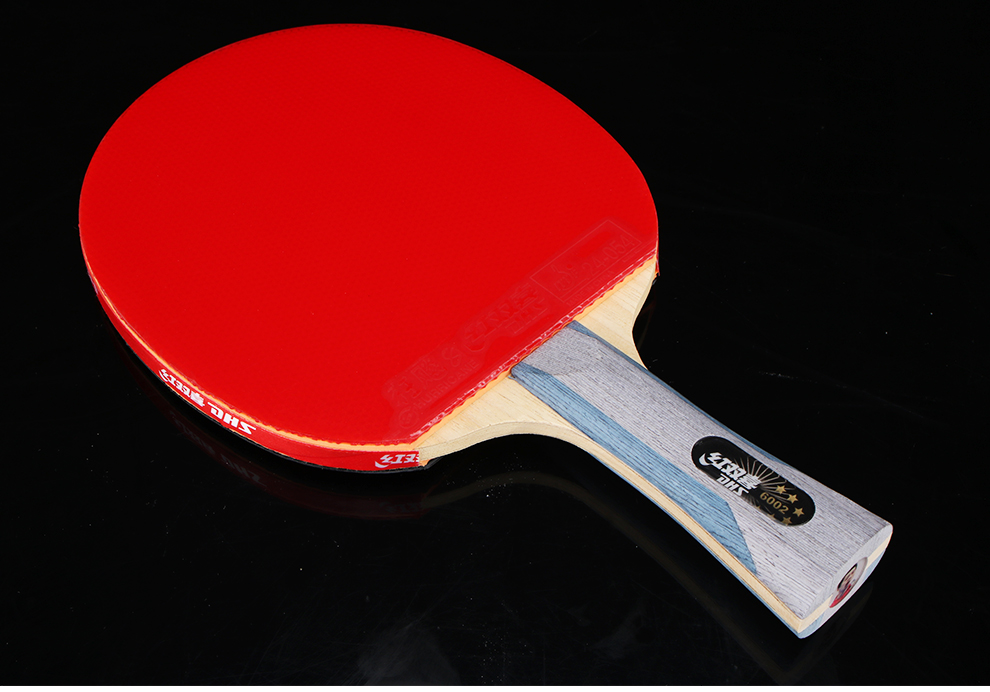 dhs红双喜6星乒乓球拍单拍专业级横拍直拍6006六星兵乓球拍横板直