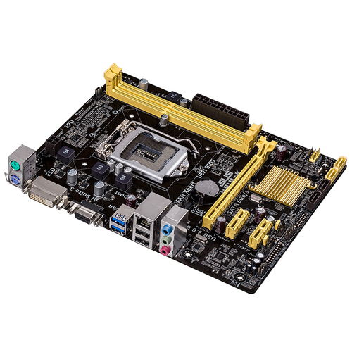 asus华硕旗舰店h81mk游戏办公1150针台式电脑主机主板matx小板全新