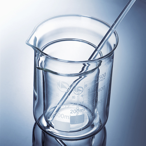 玻璃烧杯实验室用容器加厚低型耐高温加热小烧杯玻璃杯子200毫升10个