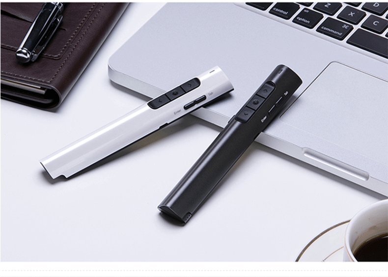 得力2801翻页笔激光笔ppt遥控笔充电商务翻页笔3r类教鞭笔可充电教学